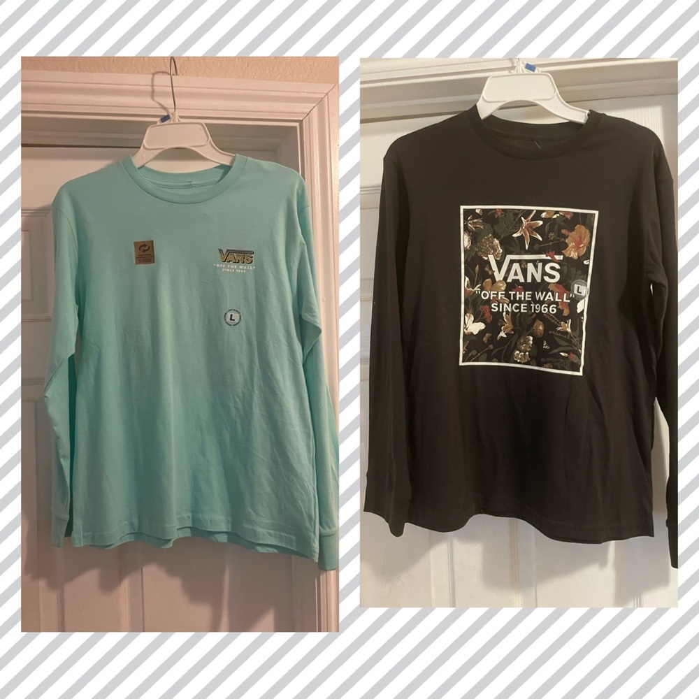 Set of Two Vans Kids Shirts
